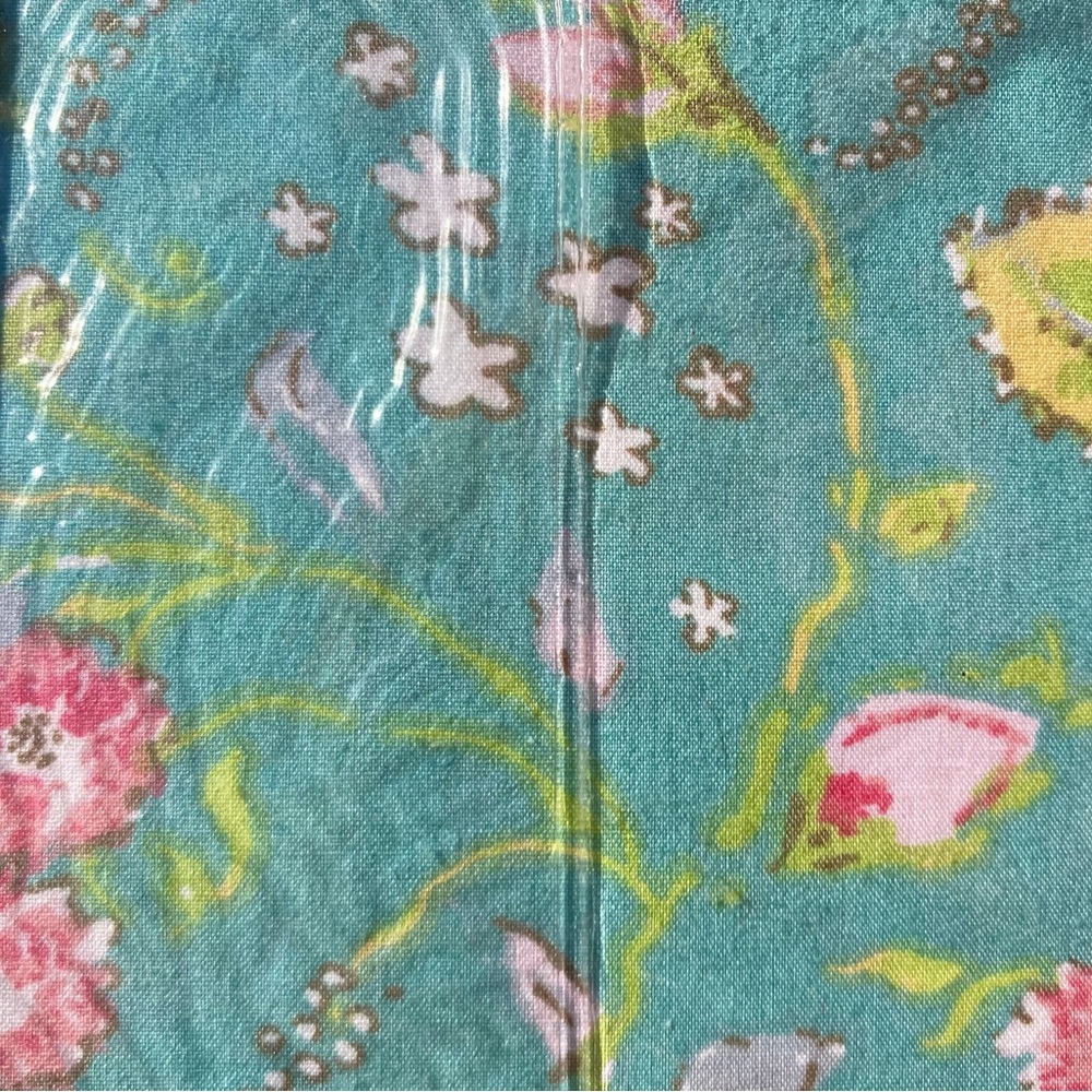 Dena Home Euro Pillow Sham Kiera 26” x 26” Floral Cotton Shabby CottageCore New - Picture 3 of 6
